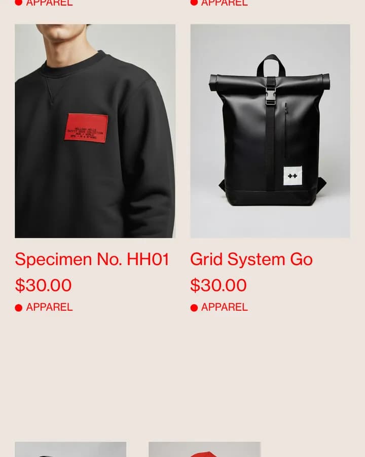 OUTFIT® — mobile site