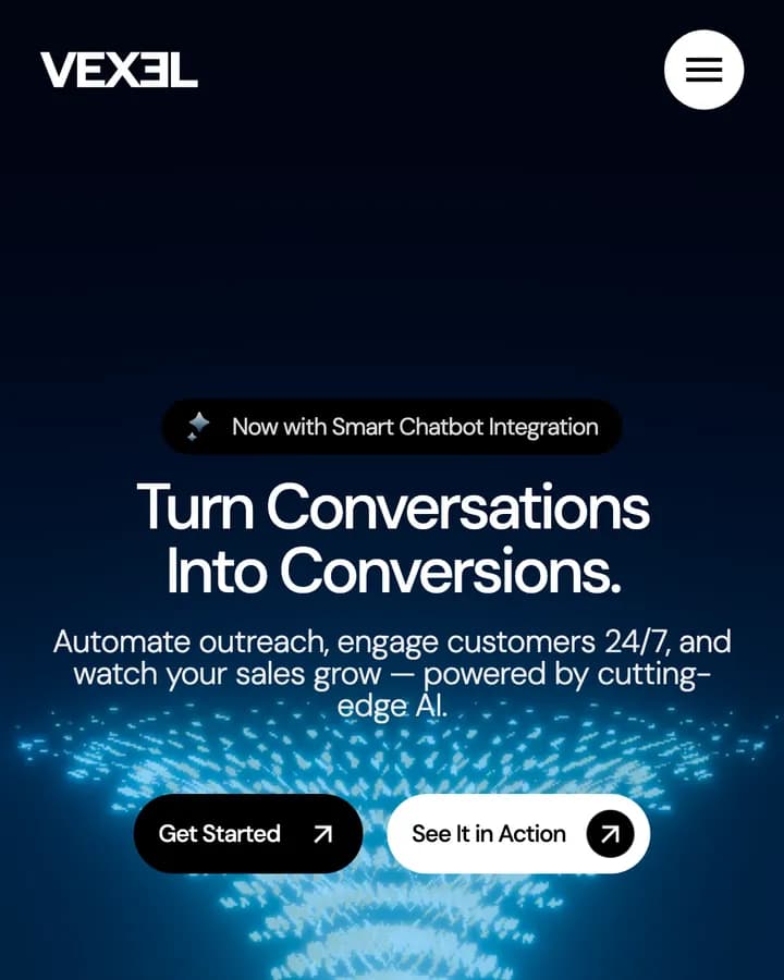 Vexel AI — mobile site