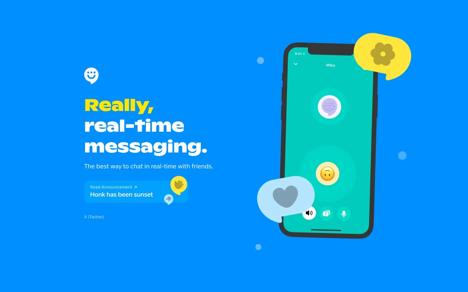 Honk — desktop screen 1.2
