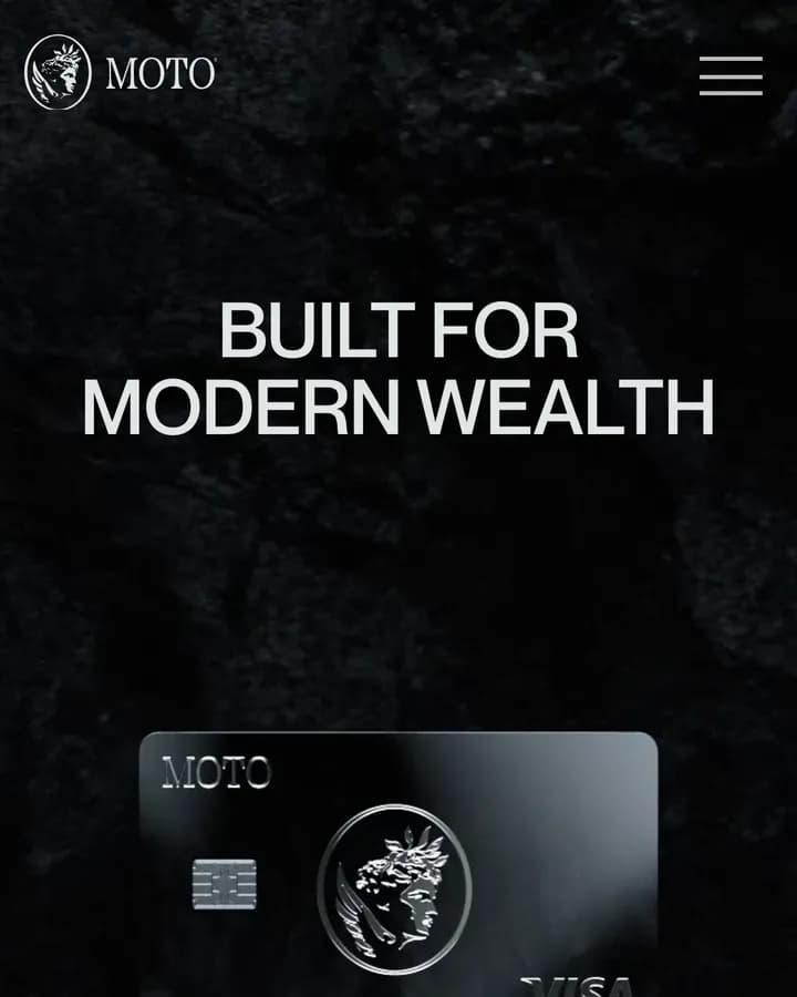 Moto Card — мобильная версия сайта